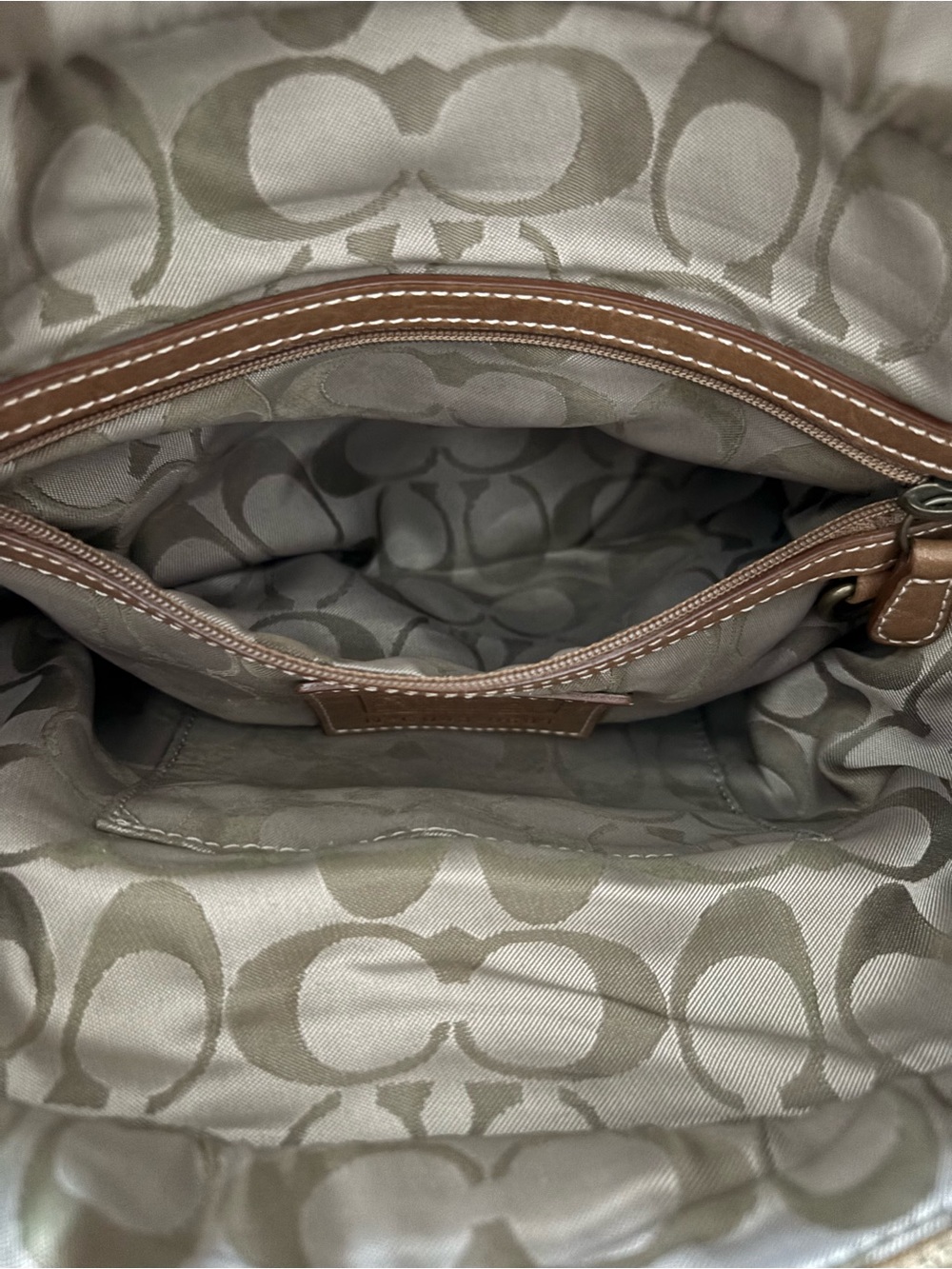 ππ¦ Vintage Coach Hampton Suede Buckle Mini Satchel - Picture 13 of 15